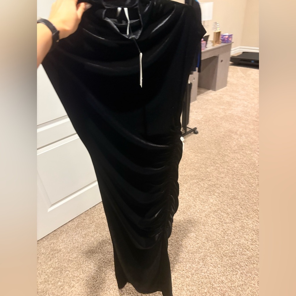 Anthropologie Black Maya Dress NWT